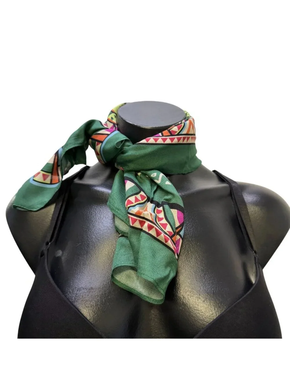 Double D Ranch Desert Desperado Green Bandana Scarf
